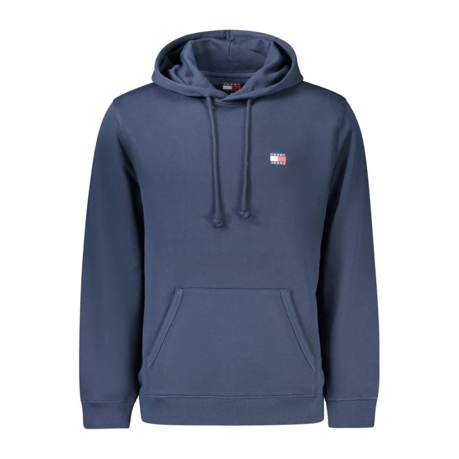Tommy Hilfiger Blue Cotton Men’s Hoodie