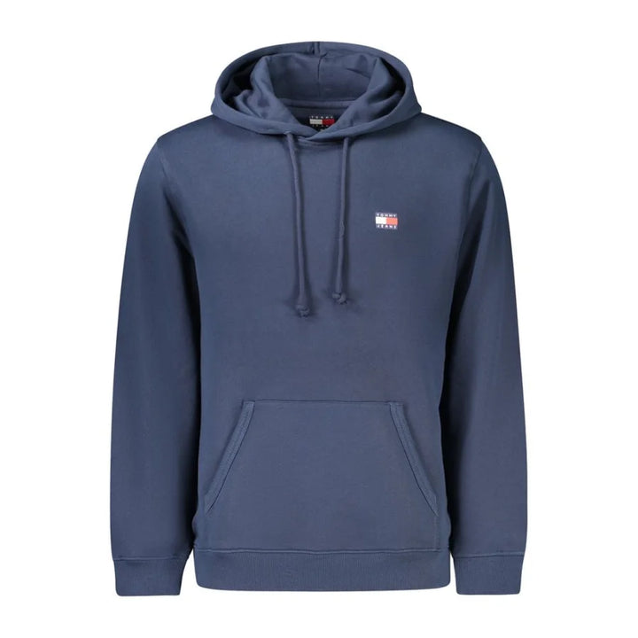 Tommy Hilfiger Blue Cotton Men’s Hoodie