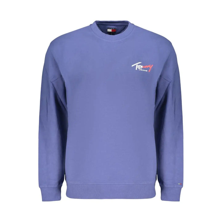 Tommy Hilfiger Blue Cotton Men’s Sweatshirt