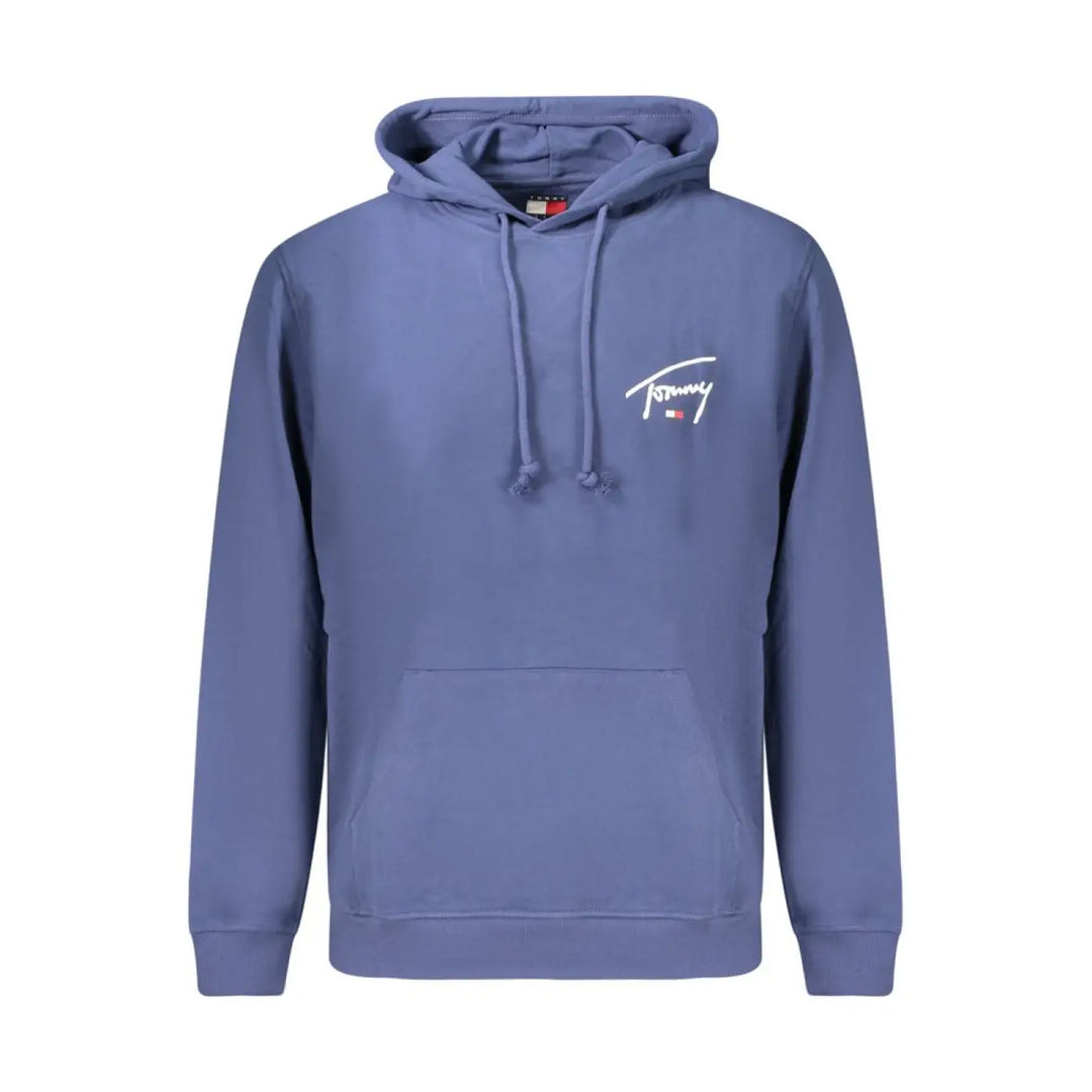 Tommy Hilfiger Blue Cotton Mens Sweatshirt