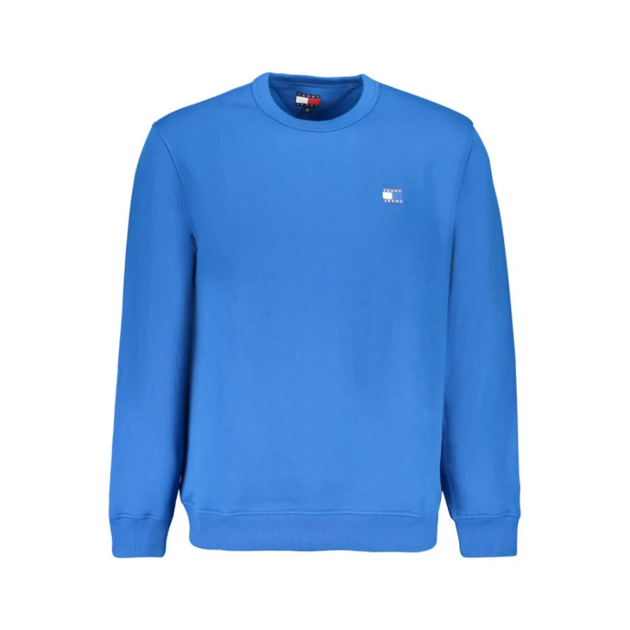 Tommy Hilfiger Blue Cotton Men’s Sweatshirt