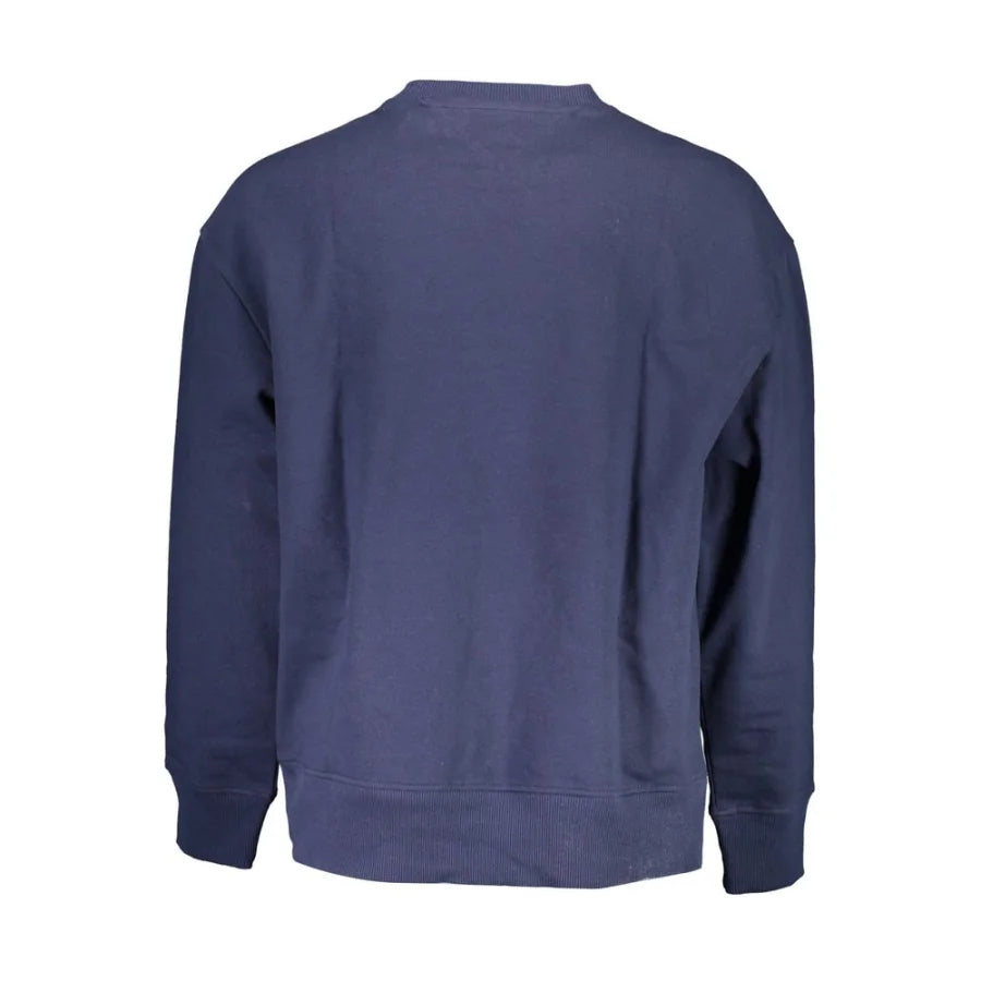 Tommy Hilfiger Blue Cotton Men’s Sweatshirt