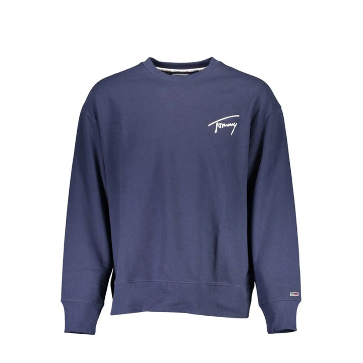 Tommy Hilfiger Blue Cotton Men’s Sweatshirt