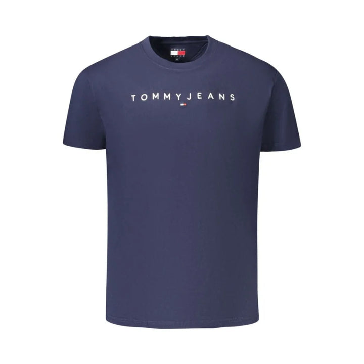 Tommy Hilfiger Blue Cotton Men’s T-Shirt