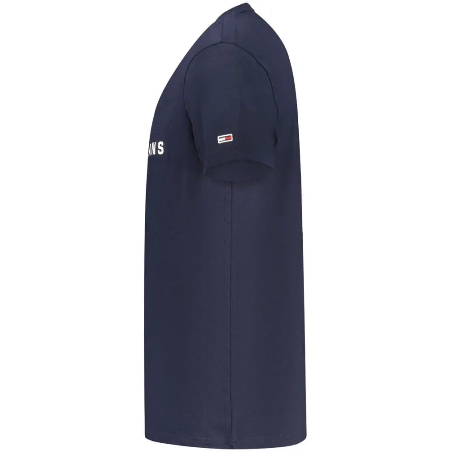 Tommy Hilfiger Blue Cotton Men’s T-Shirt