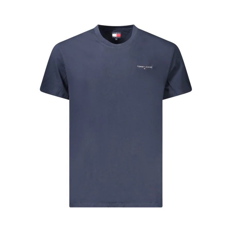 Tommy Hilfiger Blue Cotton Men’s T-Shirt