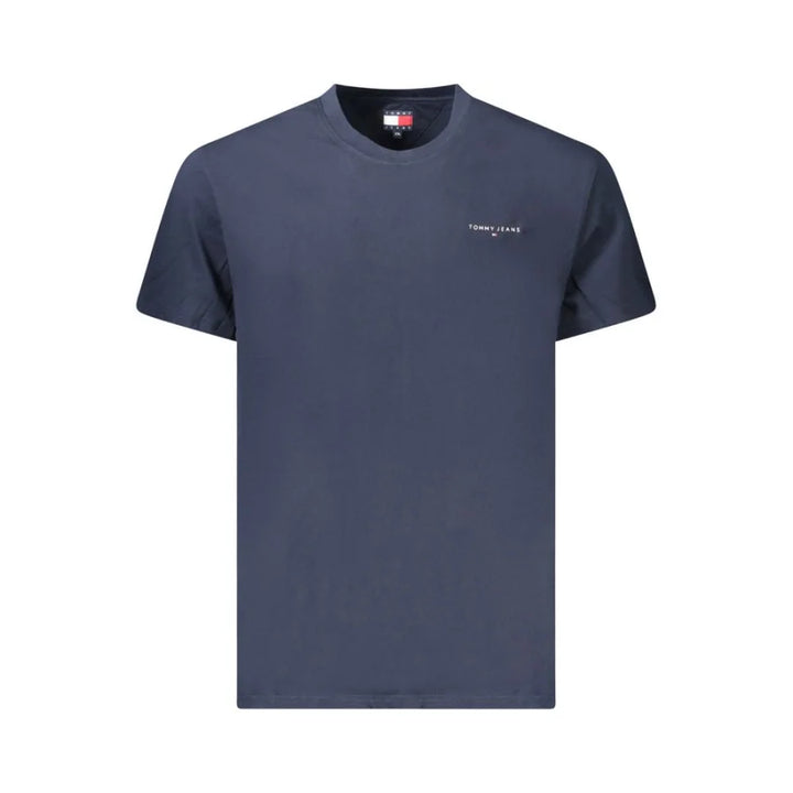 Tommy Hilfiger Blue Cotton Men’s T-Shirt