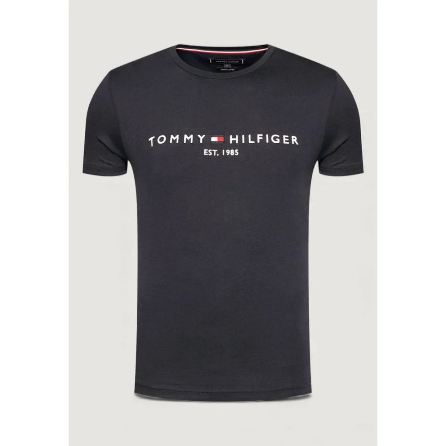 Tommy Hilfiger Blue Cotton T-Shirt