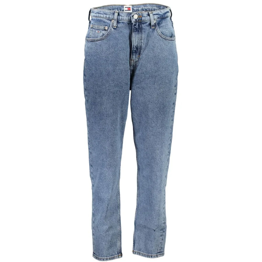 Tommy Hilfiger Blue Cotton Women Jeans