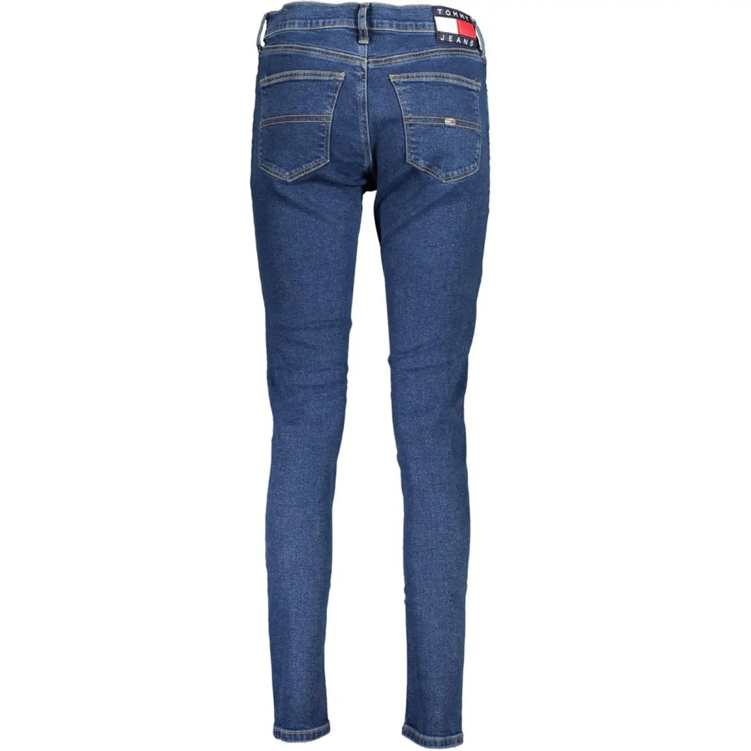 Tommy Hilfiger Blue Cotton Women Skinny Jean