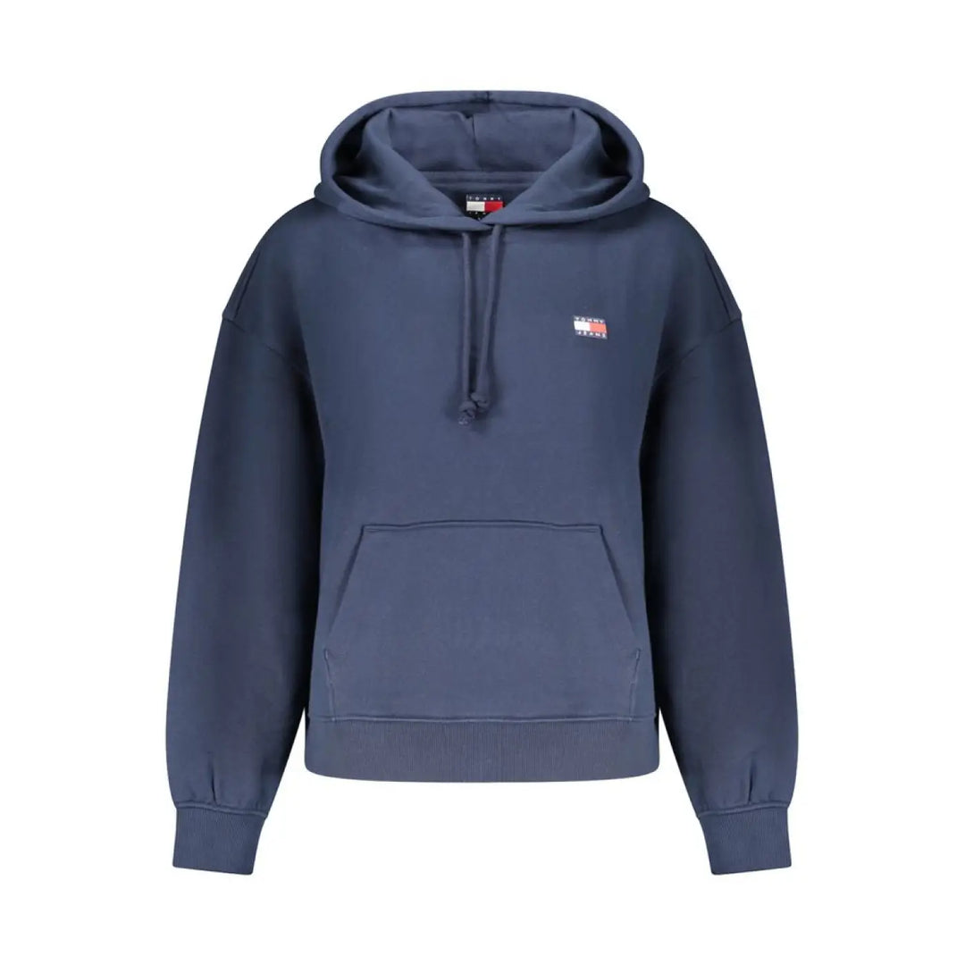 Tommy Hilfiger Blue Cotton Women Sweatshirt