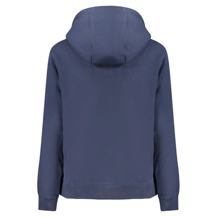 Tommy Hilfiger Blue Cotton Women’s Hooded Sweatshirt