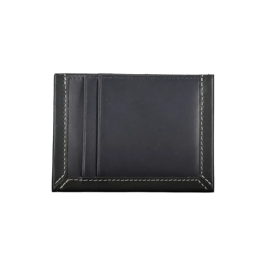 Tommy Hilfiger Blue Leather Men Wallet