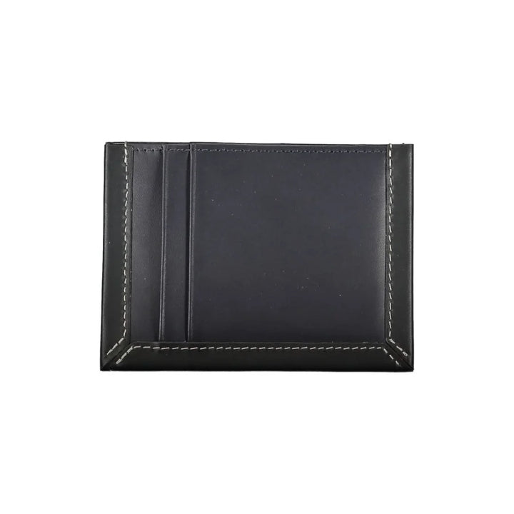Tommy Hilfiger Blue Leather Men Wallet