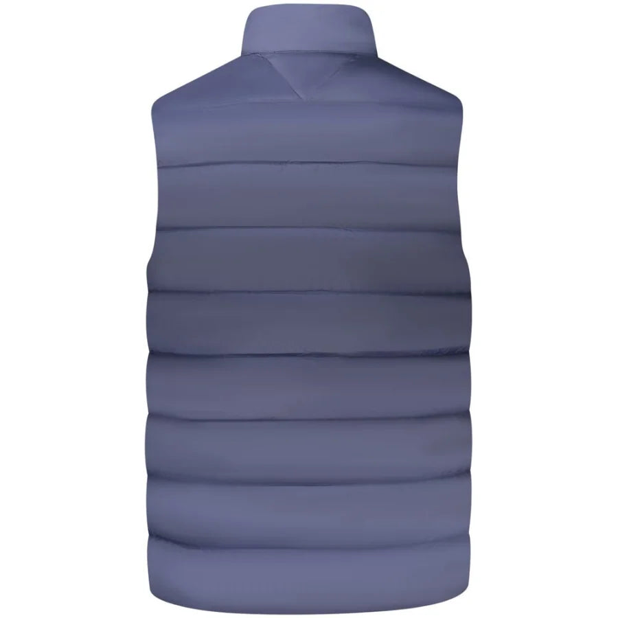 Tommy Hilfiger Blue Nylon Men’s Sleeveless Jacket