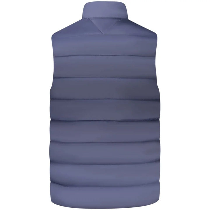 Tommy Hilfiger Blue Nylon Men’s Sleeveless Jacket