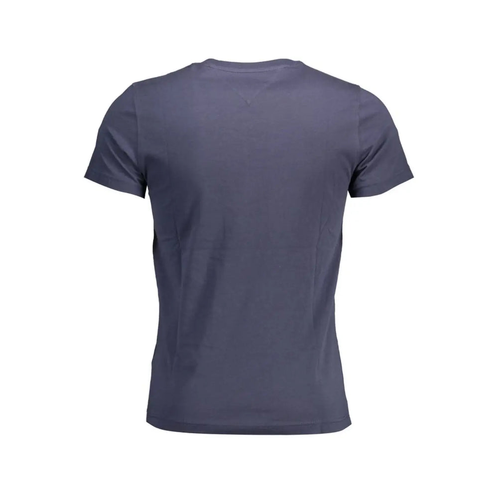 Tommy Hilfiger Blue Organic Cotton Men T-shirt