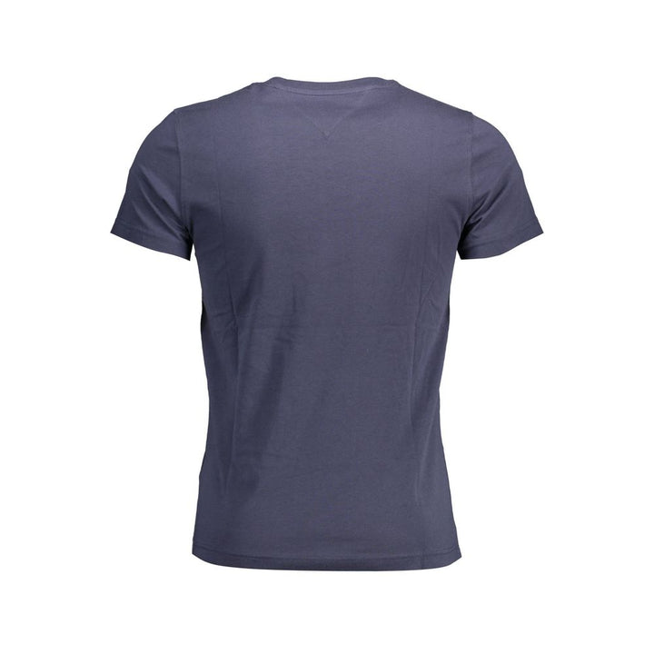 Tommy Hilfiger Blue Organic Cotton Men T-shirt