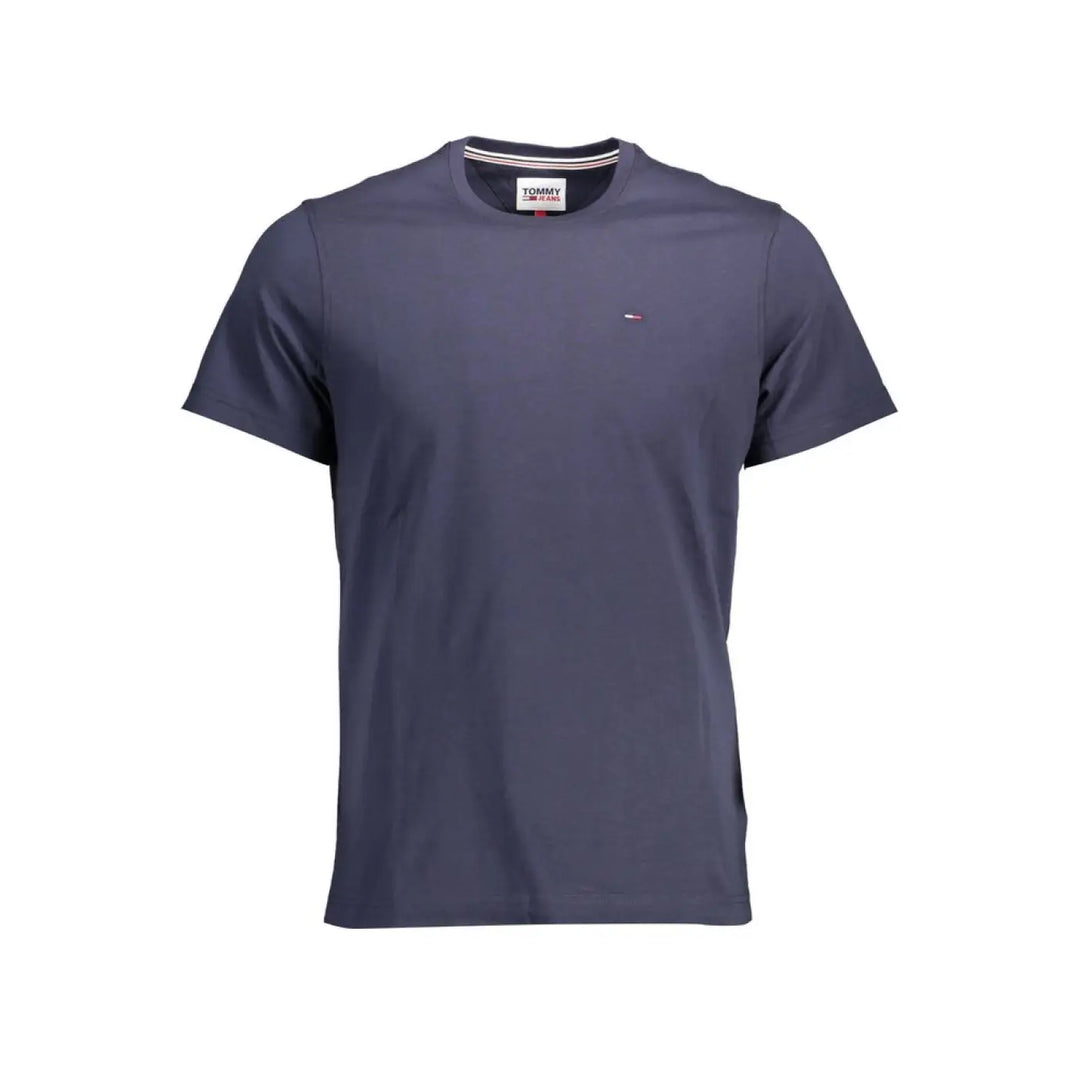 Tommy Hilfiger Blue Organic Cotton Men T-shirt