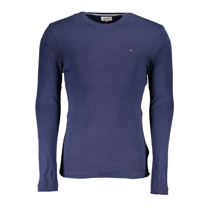 Tommy Hilfiger Blue Organic Cotton Men T-Shirt