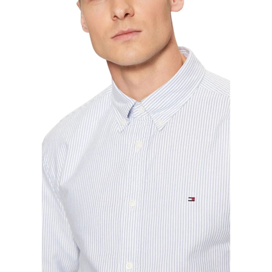 Tommy Hilfiger Blue Organic Cotton Shirt