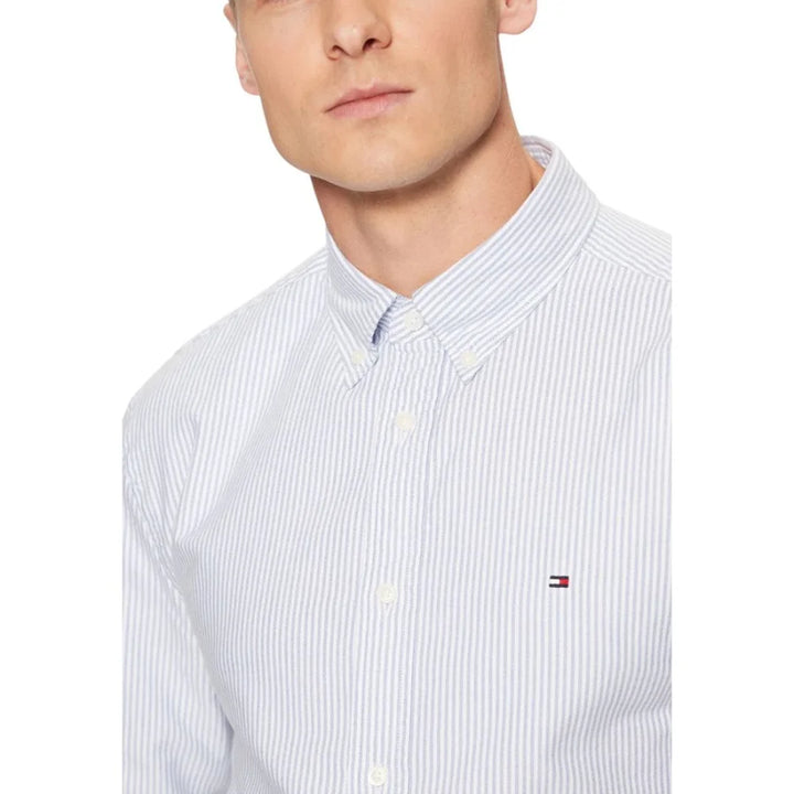Tommy Hilfiger Blue Organic Cotton Shirt