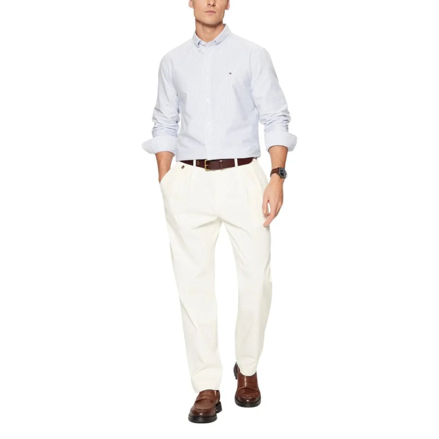 Tommy Hilfiger Blue Organic Cotton Shirt