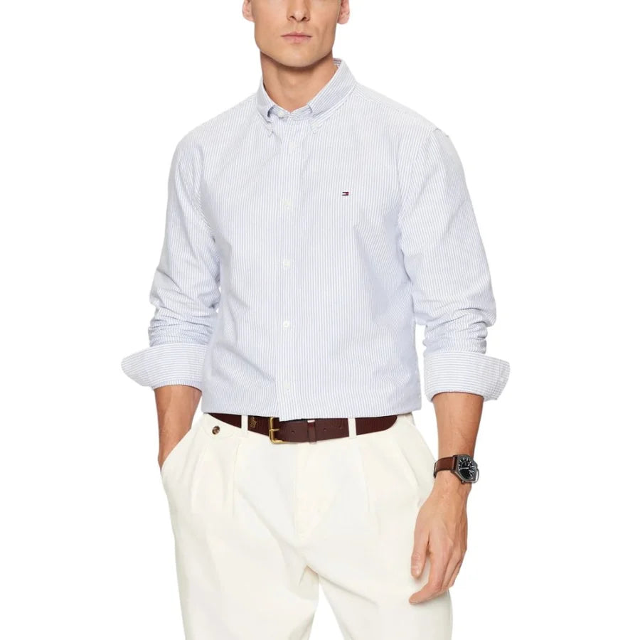 Tommy Hilfiger Blue Organic Cotton Shirt