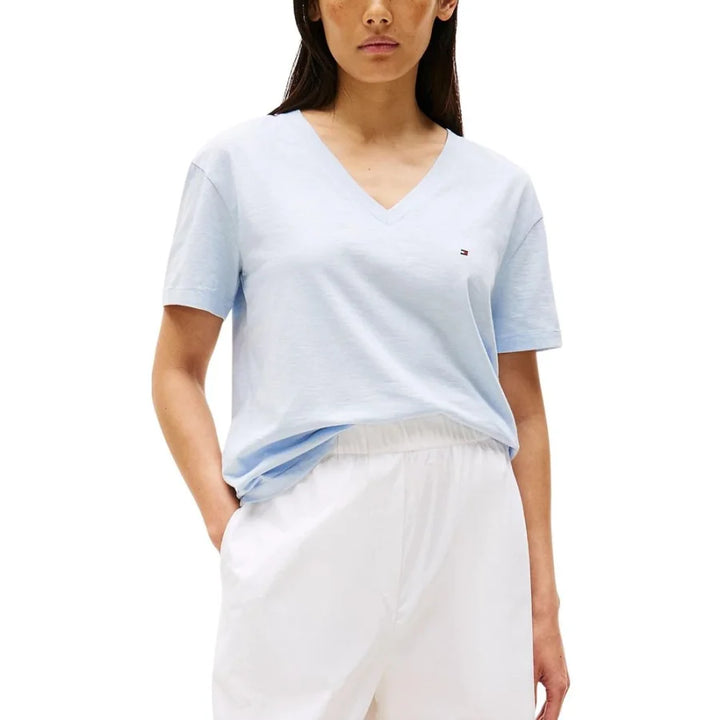 Tommy Hilfiger Blue Organic Cotton T-Shirt