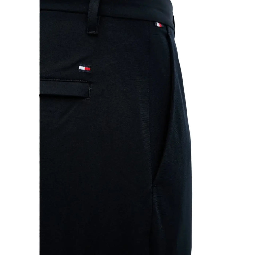 Tommy Hilfiger Blue Polyester Casual Pants