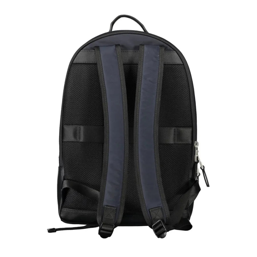 Tommy Hilfiger Blue Polyester Men Backpack