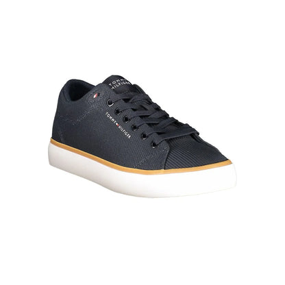 Tommy Hilfiger Blue Polyester Men Sneaker