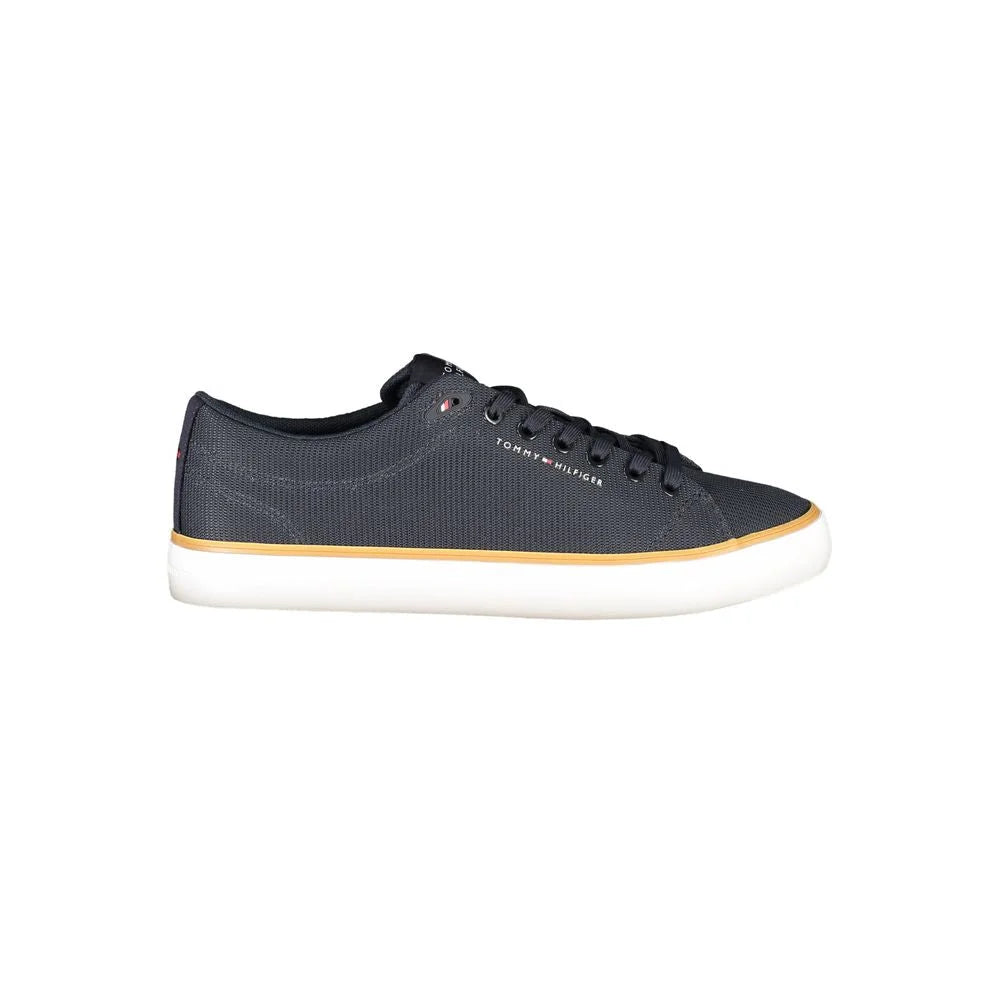 Tommy Hilfiger Blue Polyester Men Sneaker