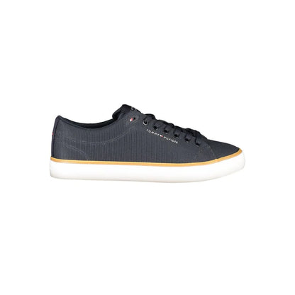 Tommy Hilfiger Blue Polyester Men Sneaker