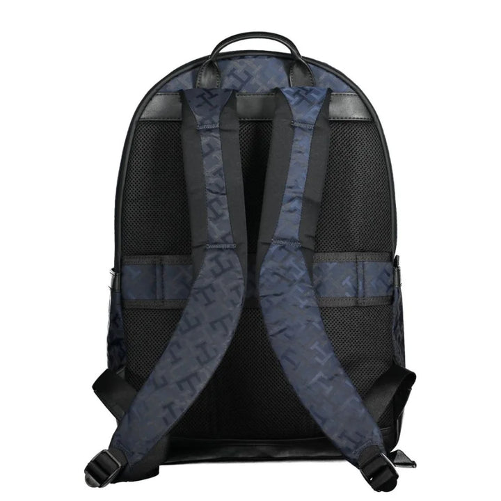 Tommy Hilfiger Blue Polyester Mens Backpack