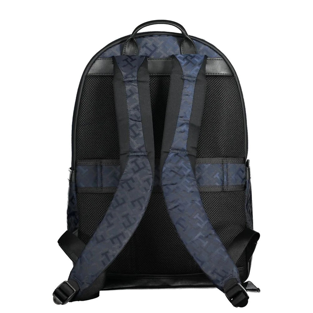 Tommy Hilfiger Blue Polyester Mens Backpack