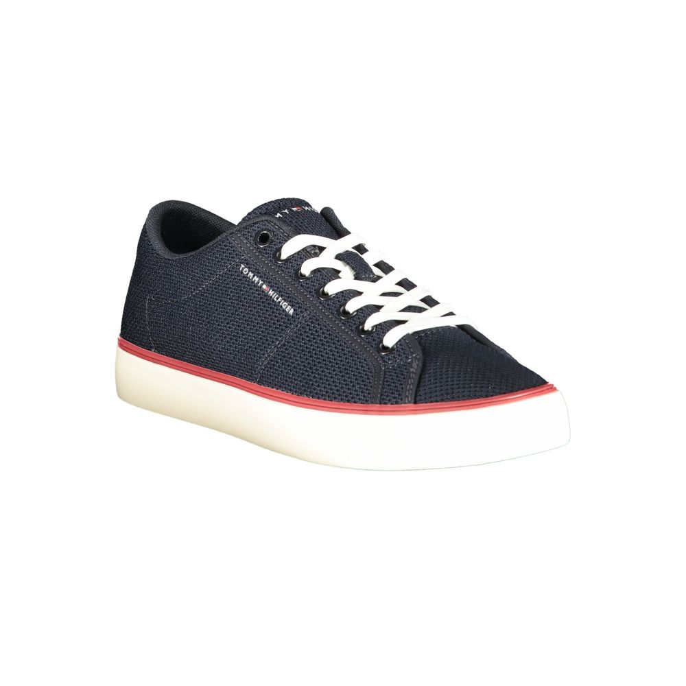 Tommy Hilfiger Blue Polyester Men’s Sneaker