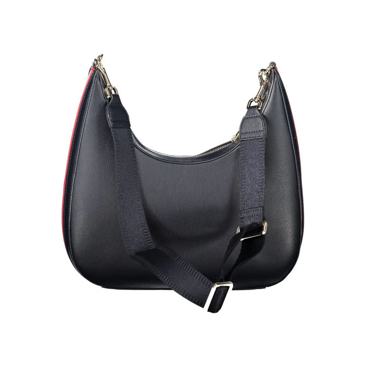 Tommy Hilfiger Blue Polyester Women Shoulder Bag