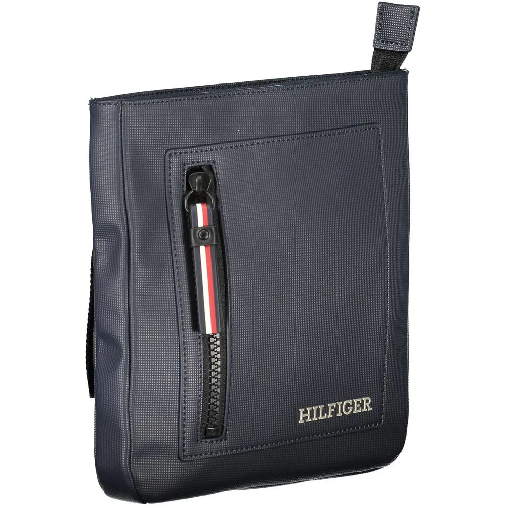 Tommy Hilfiger Blue Polyethylene Shoulder Bag