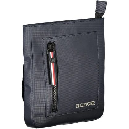 Tommy Hilfiger Blue Polyethylene Shoulder Bag