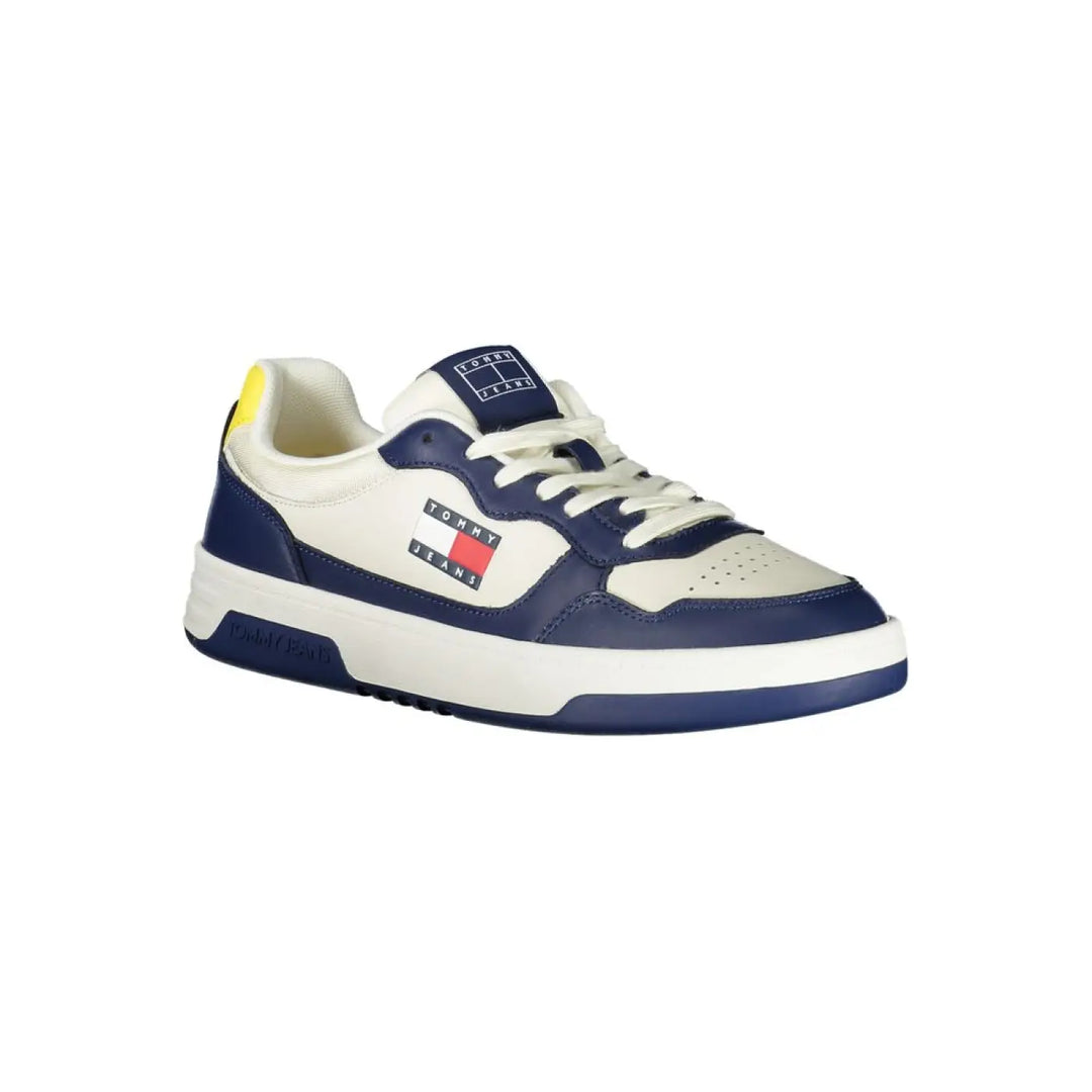 Tommy Hilfiger Blue Polyurethane Men Sneaker
