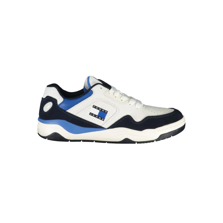 Tommy Hilfiger Blue Polyurethane Men Sneaker