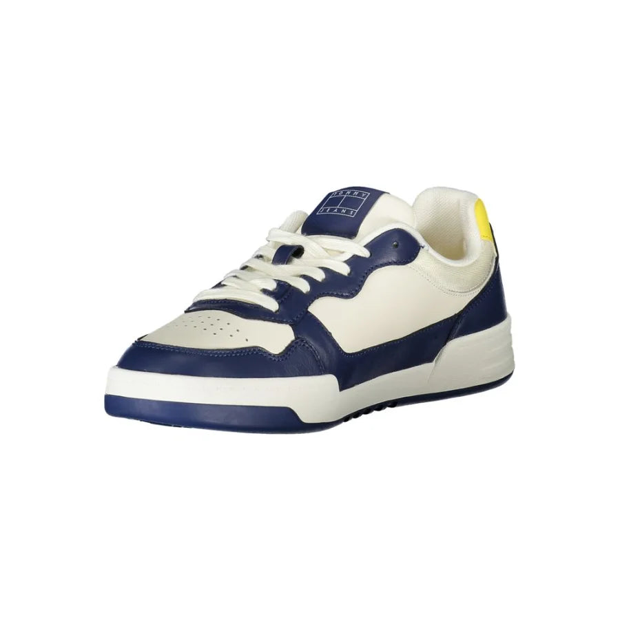 Tommy Hilfiger Blue Polyurethane Men Sneaker
