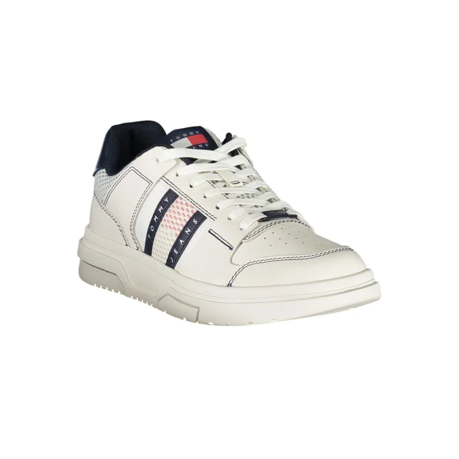Tommy Hilfiger Blue Polyurethane Men Sneaker