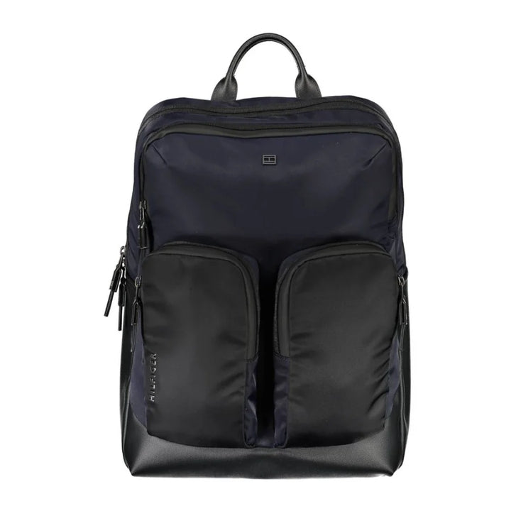 Tommy Hilfiger Blue Polyurethane Men’s Backpack