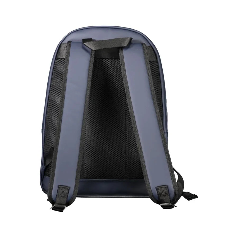 Tommy Hilfiger Blue Polyurethane Men’s Backpack
