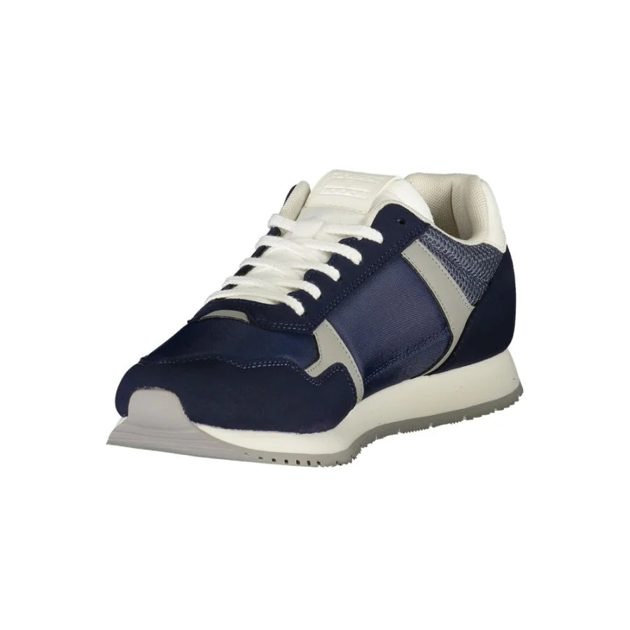 Tommy Hilfiger Blue Polyurethane Men’s Sneaker
