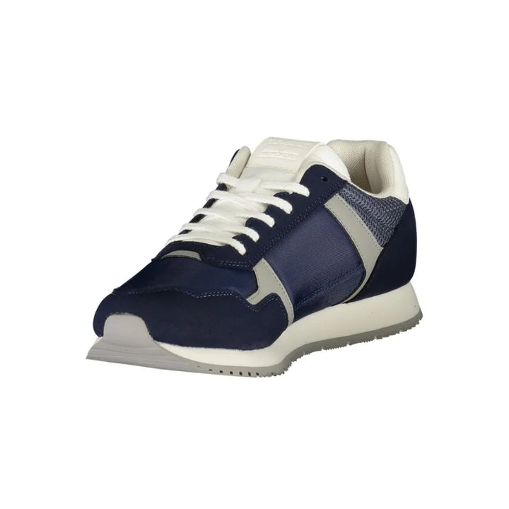 Tommy Hilfiger Blue Polyurethane Men’s Sneaker