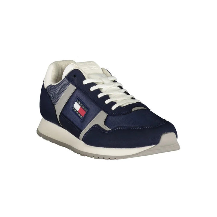 Tommy Hilfiger Blue Polyurethane Men’s Sneaker