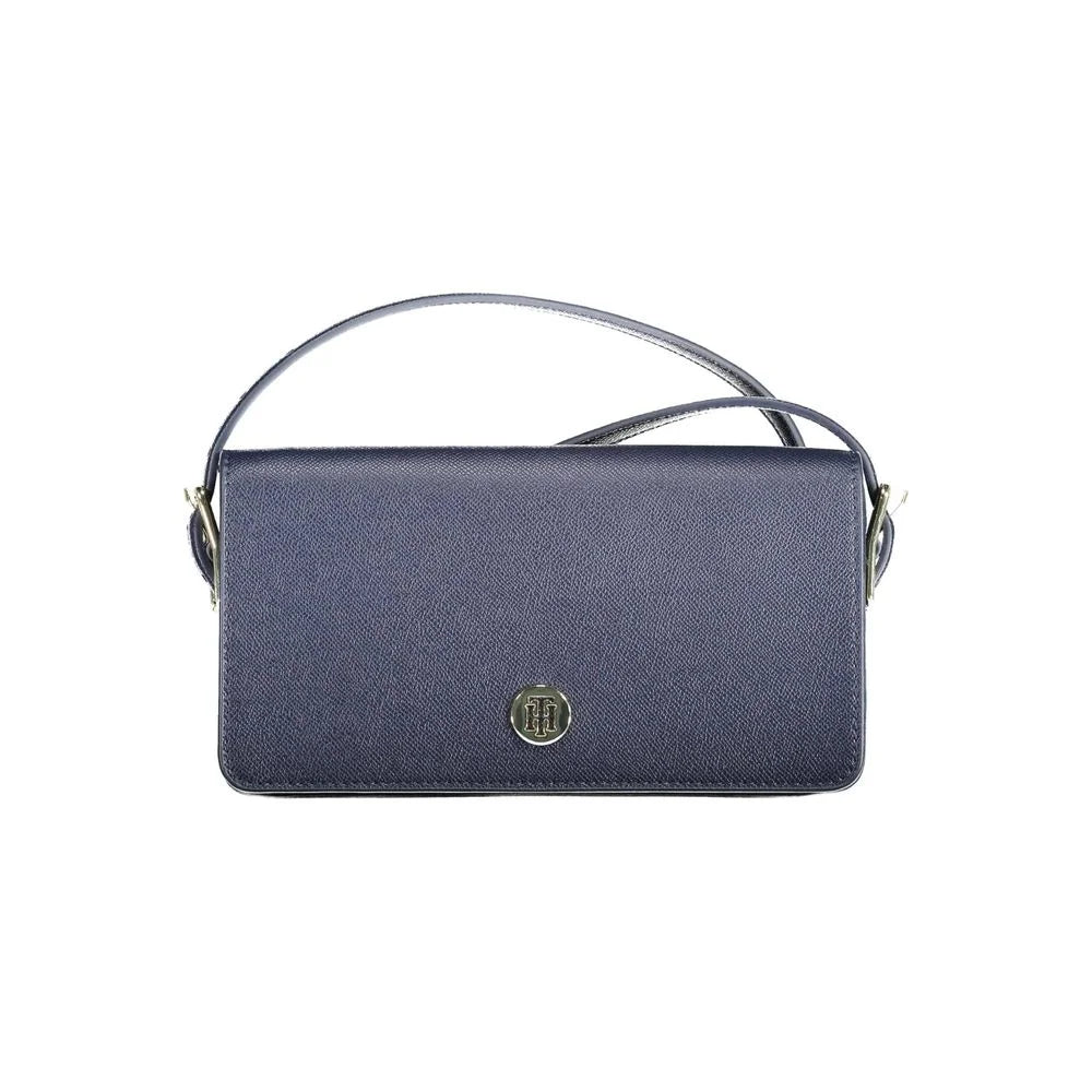 Tommy Hilfiger Blue Polyurethane Women Handbag